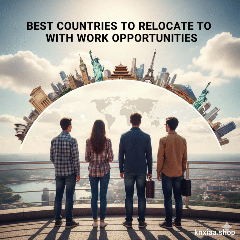 Best Countries to Relocate to with Work Opportunities