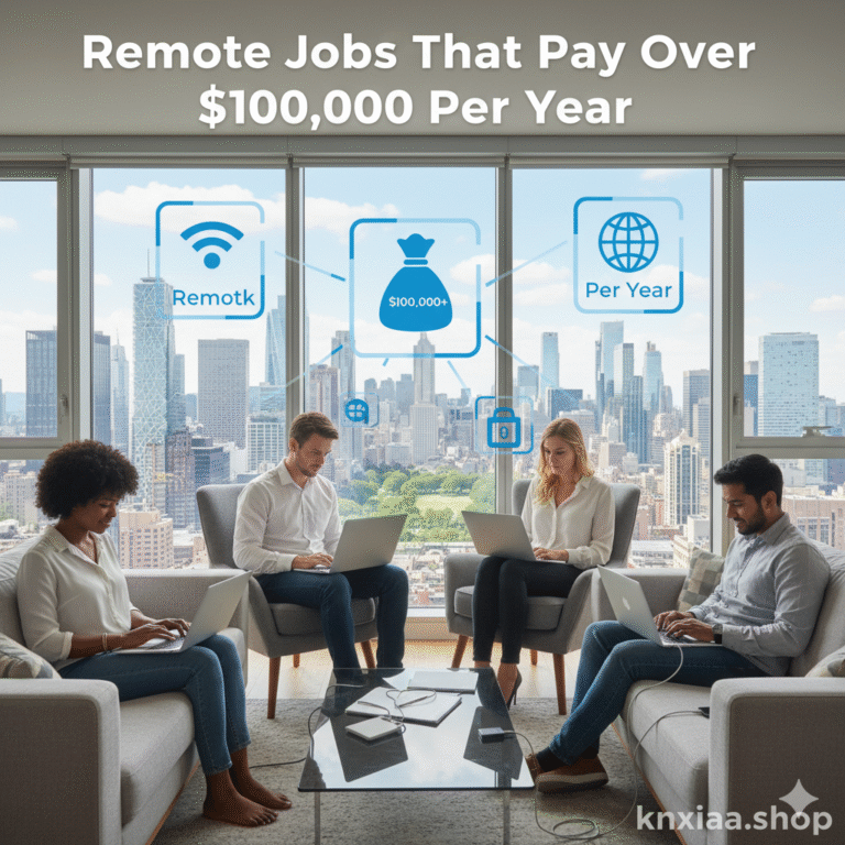 Remote Jobs That Pay Over $100,000 Per Year